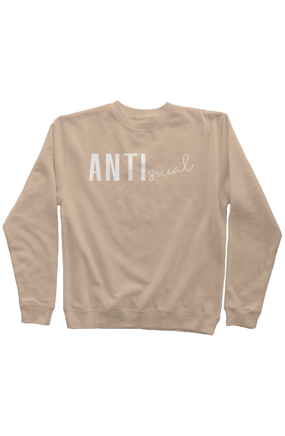 Anti Social Pigment Dyed Crew Neck