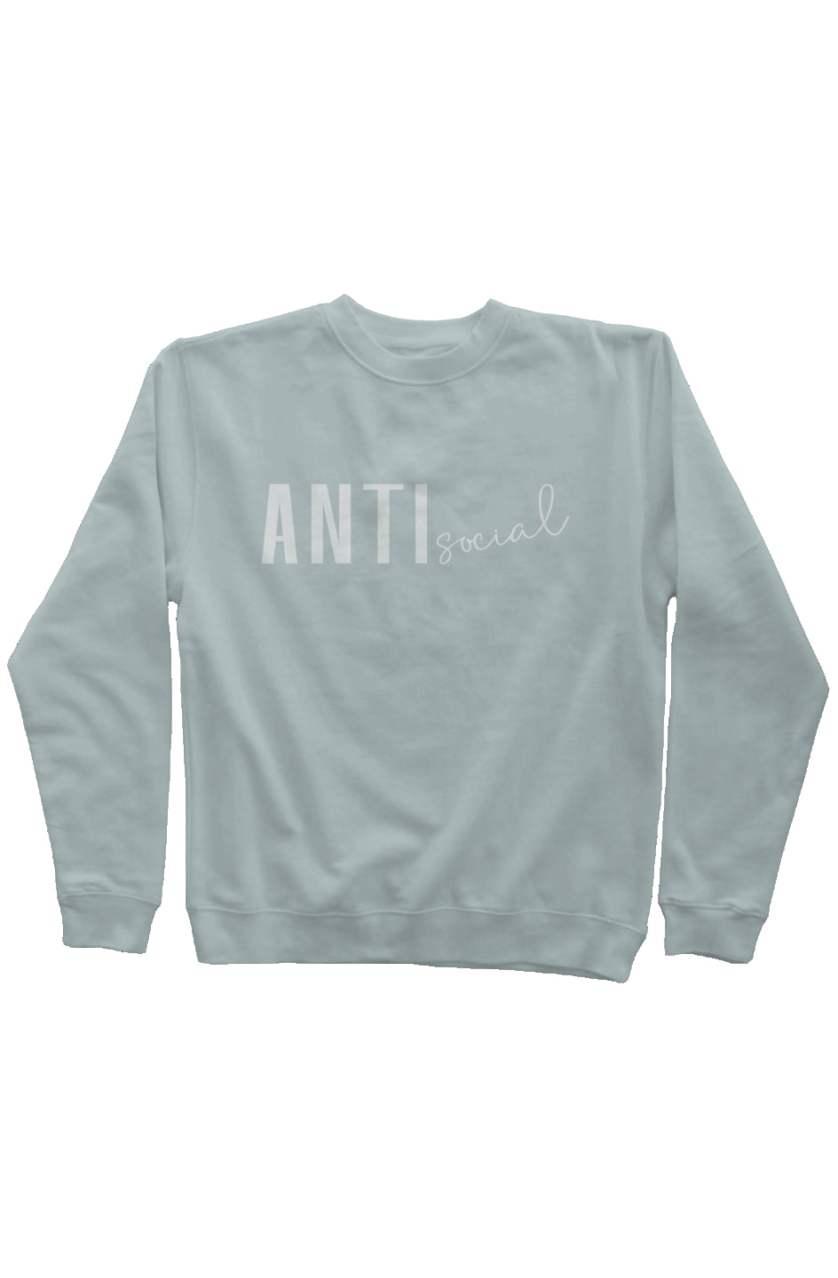 Antisocial Pigment Dyed Crew Neck