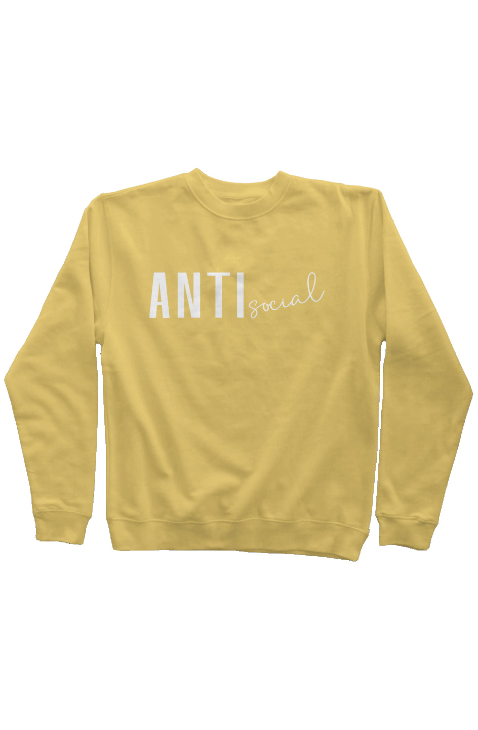 Antisocial Pigment Dyed Crew Neck