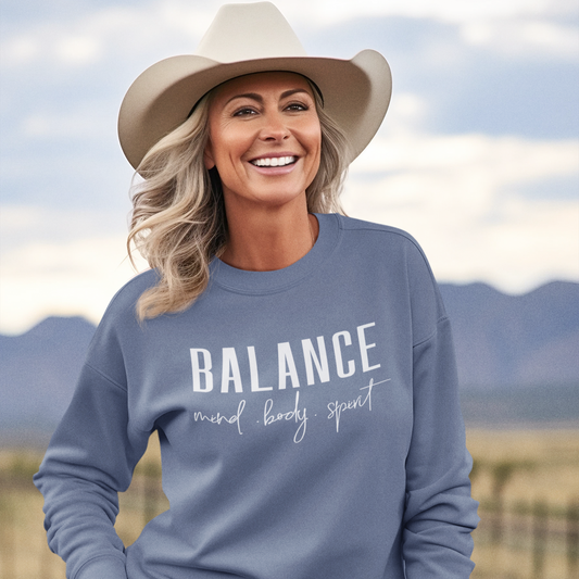 Balance Pigment Dyed Crew Neck